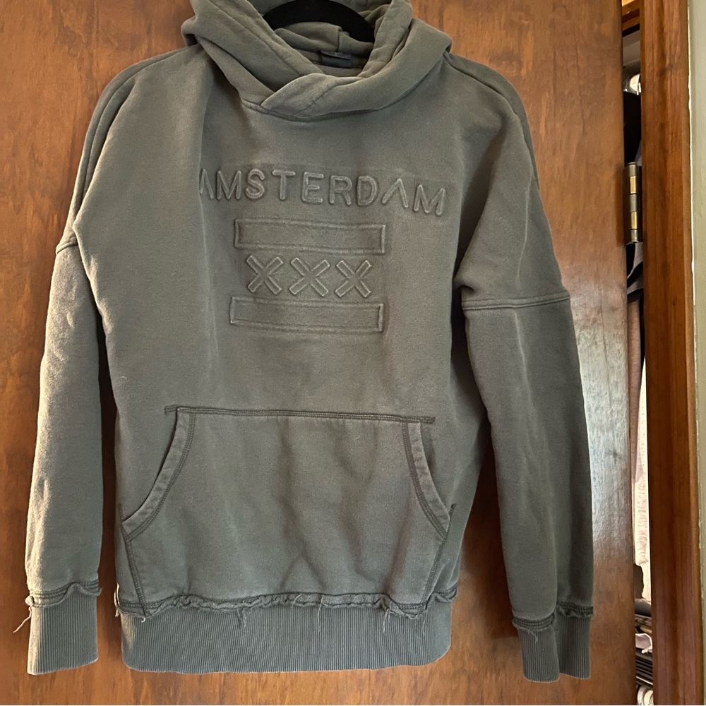 Amsterdam Green/Gray Hoodie